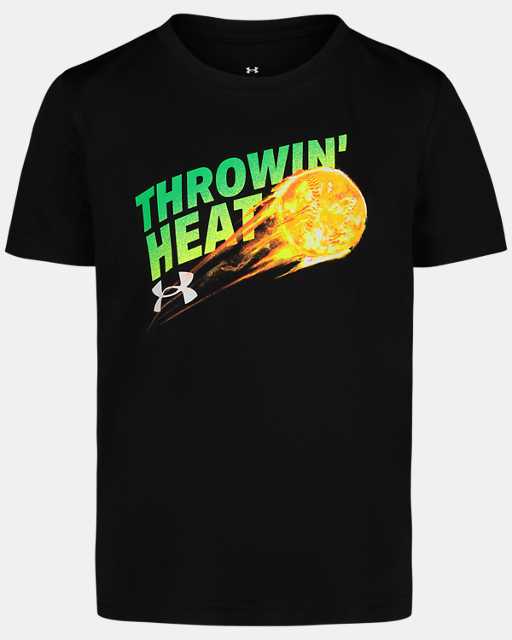 Little Boys' UA Throwin Heat T-Shirt